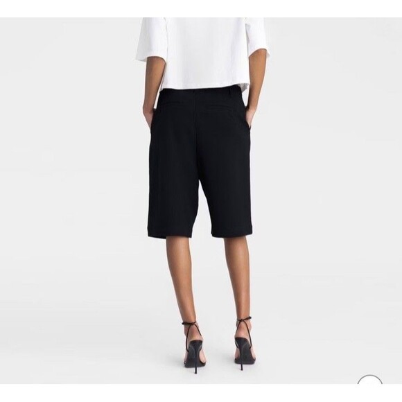 KBN By Kahlana Mid-rise Women’s “The Bermuda Shorts” Black Size M - Picture 2 of 8